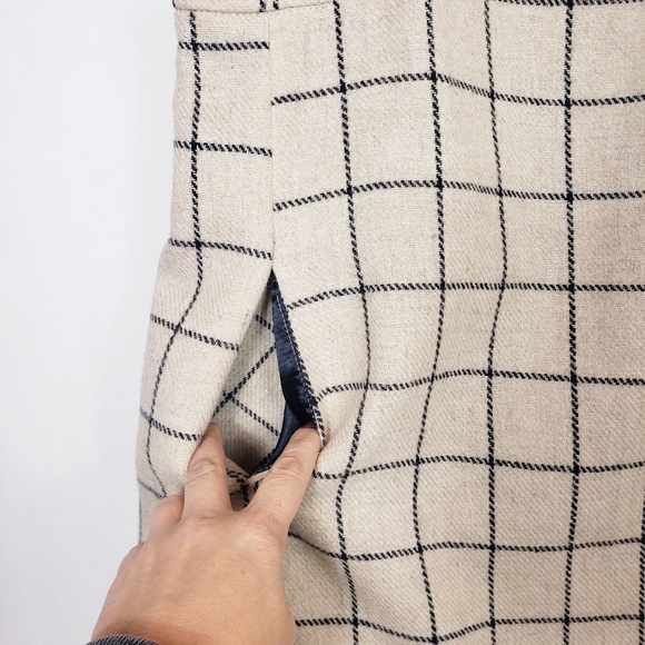 KOCH wool plaid top - Picture 5 of 6